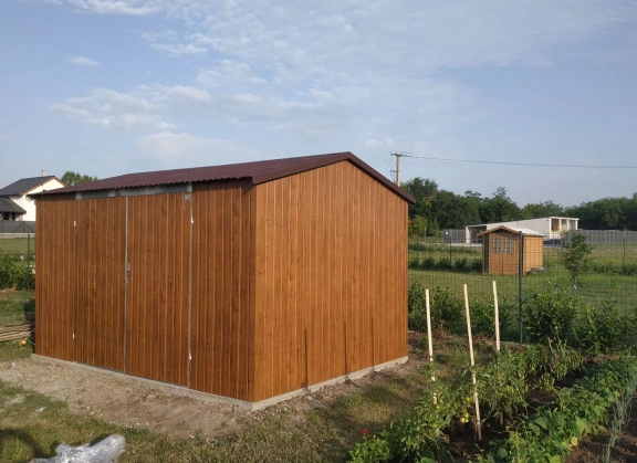 Garage in lamiera acrilica 98