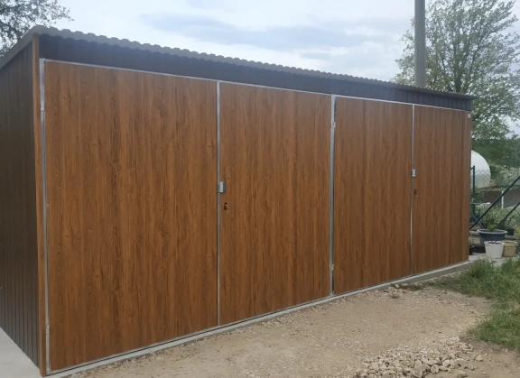 Garage in lamiera acrilica 206