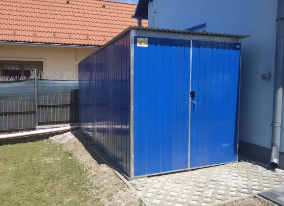 Garage in lamiera acrilica 40