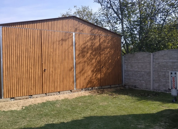 Garage in lamiera acrilica 171