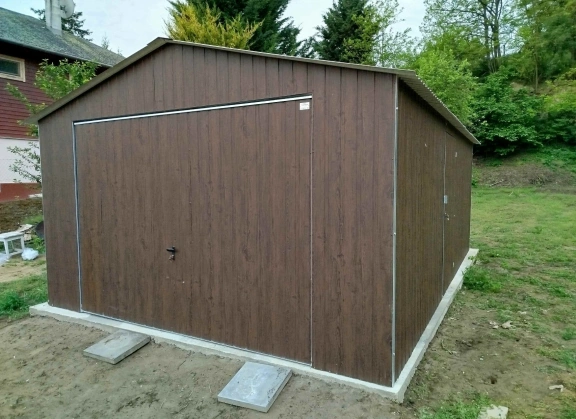 Garage in lamiera acrilica 263