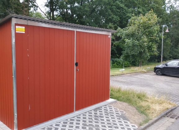 Garage in lamiera acrilica 49