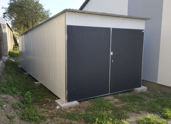 Garage in lamiera acrilica 107