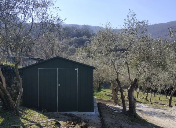 Garage in lamiera acrilica 67