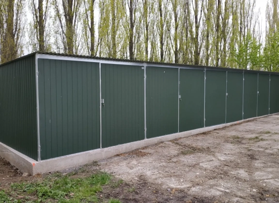 Garage in lamiera acrilica 202