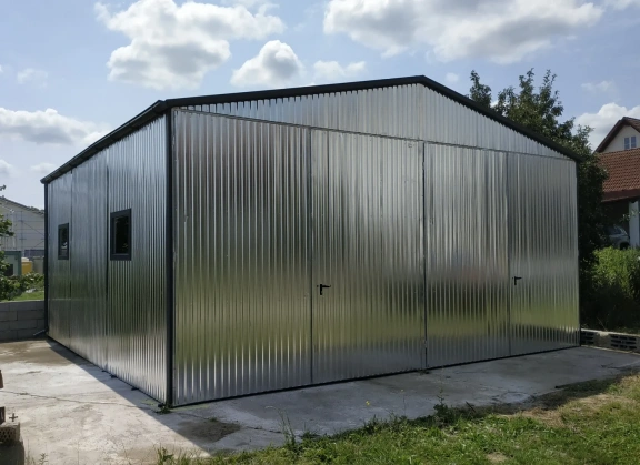 Garage in lamiera zincata 55