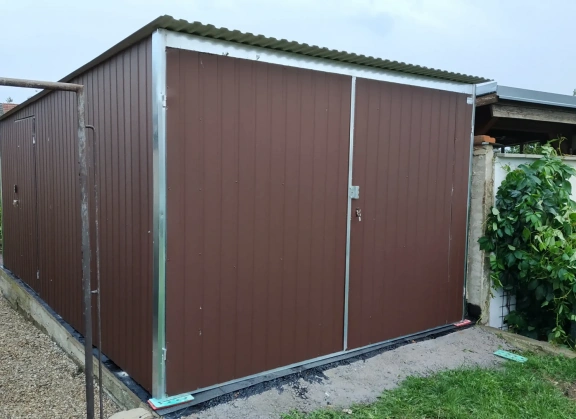Garage in lamiera acrilica 171