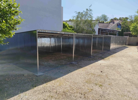 Garage in lamiera zincata 70