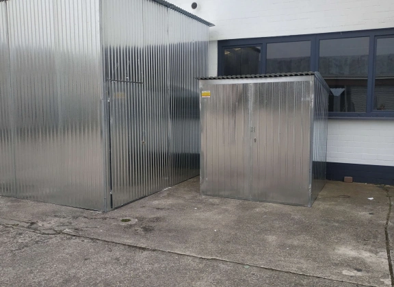 Garage in lamiera zincata 2