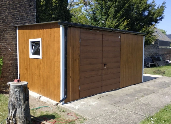 Garage in lamiera acrilica 81