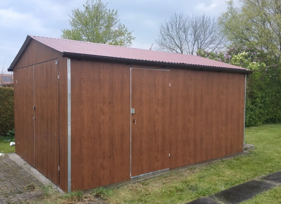 Garage in lamiera acrilica 145