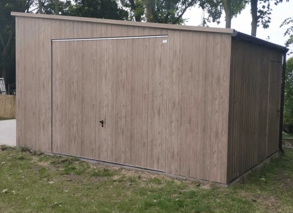 Garage in lamiera acrilica 275
