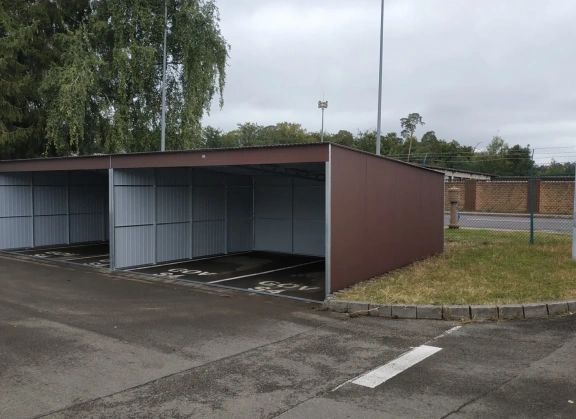 Garage in lamiera acrilica 223