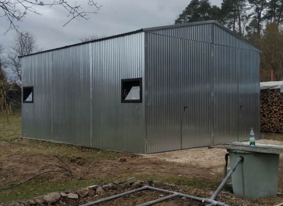 Garage in lamiera zincata 61