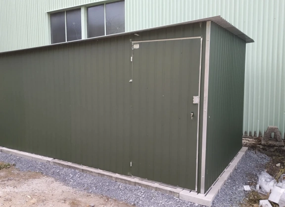 Garage in lamiera acrilica 150