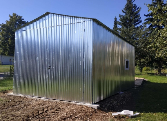 Garage in lamiera zincata 20