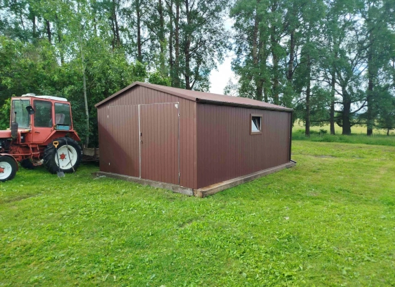 Garage in lamiera acrilica 310