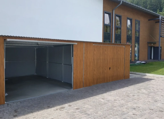 Garage in lamiera acrilica 211