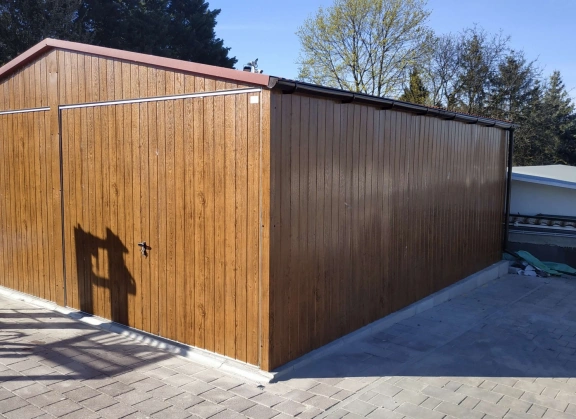 Garage in lamiera acrilica 72
