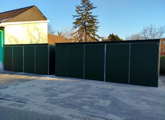 Garage in lamiera acrilica 254