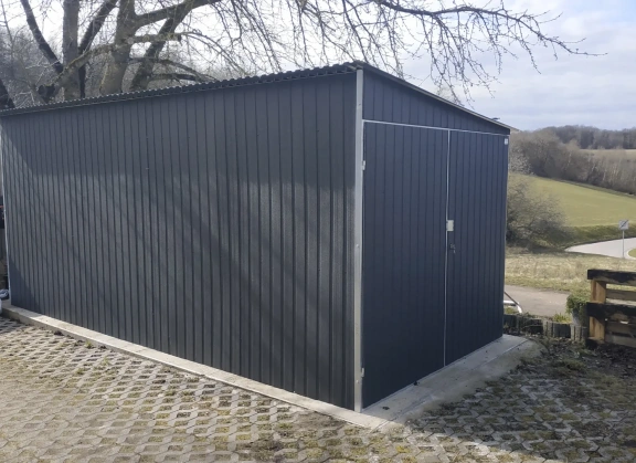 Garage in lamiera acrilica 127