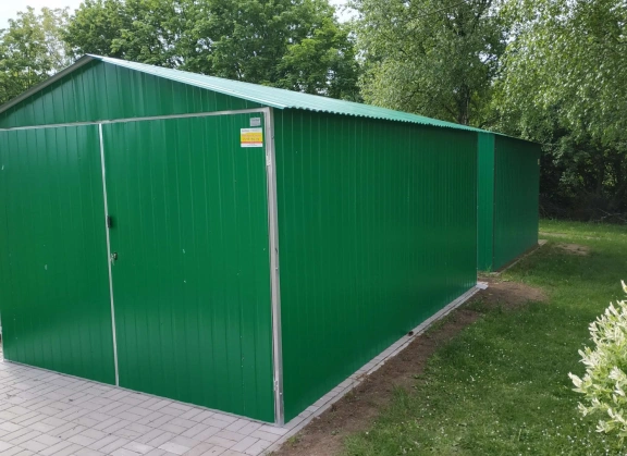 Garage in lamiera acrilica 14