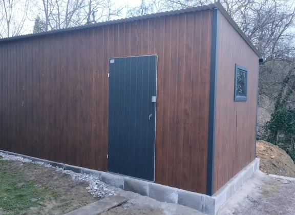 Garage in lamiera acrilica 133