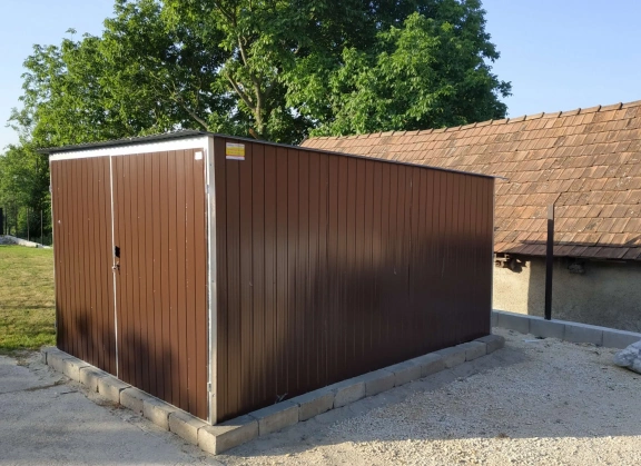 Garage in lamiera acrilica 50